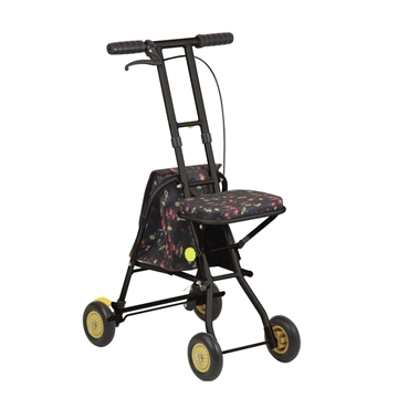 Picture of TacaoF Light Walking Cart (Black Floral)