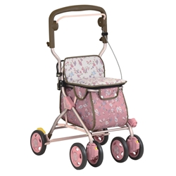 TacaoF Walking Cart (Pink Floral)