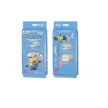 Picture of Banitore HEARTTEX -SUPER MINI MINION WET WIPES [Licensed Import]