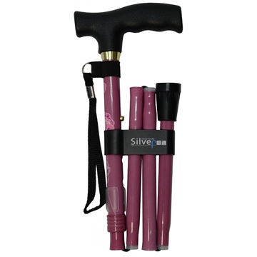 Picture of Silver Solutions Foldable Walking Stick (Color/Pattern)