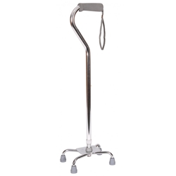 Silver Solutions 4 Points Walking Stick