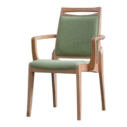 Japanese High Back Dining Chair