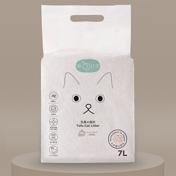 Picture of CAT DAILY Tofu Cat Litter (Coffee) 7L