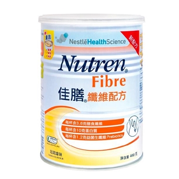 圖片 雀巢Nestle 佳膳 FIBRE 雲尼拿味 400g