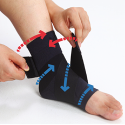 韩国运动织带式护具- 护踝