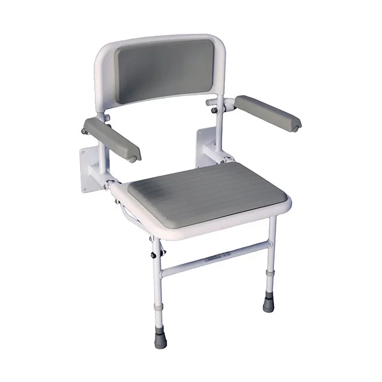 Aidapt Solo Deluxe Shower Seat (With Padded Back & Seat) Shower Commode Chairs ESDlife健康網購
