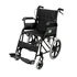 图片 Aidapt 折叠式黑色支架便携轮椅 (可升起扶手)