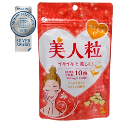 Fine Japan Coix Seed Beauty Tablets with Vitamin C 200's