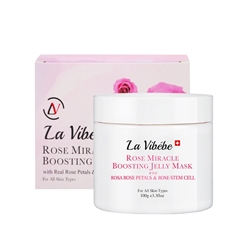 【La Vibebe】Swiss-made rose stem cell moisturizing gel mask 100g