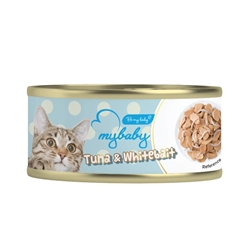 MyBaby Cat Canned Food-Tuna & Whitebait 85g