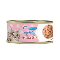 MyBaby Cat Canned Food-Tuna & Crab 85g
