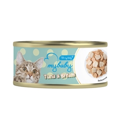 MyBaby Cat Canned Food-Tuna & Bream 85g