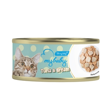 Picture of MyBaby Cat Canned Food-Tuna & Bream 85g