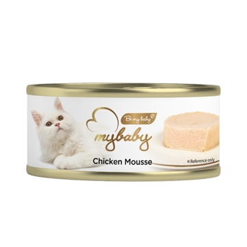 Picture of MyBaby Cat Canned Food-Chicken Mousse 85g