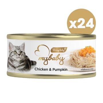 Picture of MyBaby Cat Canned Food - Chicken & Pumpkin 85g