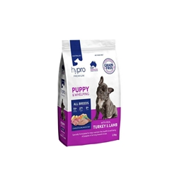 Australia Hypro Premium Turkey & Lamb Dog Food - Puppy 2.5kg