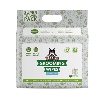 Picture of Pogi's Pet Supplies Grooming Wipes - Green Tea/Unscented
