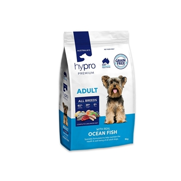 Picture of Australia Hypro Premium Ocean Fish Dog Food - Adult 9kg