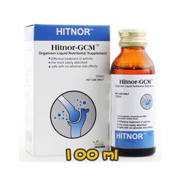 Picture of HITNOR GCM Organism Liquid Nutritional Supplement For Dog & Cat 100ml