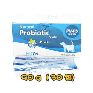 图片 PetVet 犬猫用 PV-PB 益生菌粉 30小包
