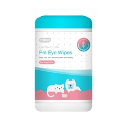 Cature Pet Eye Wipes 100's