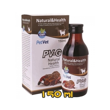 Picture of PetVet PV-G Variety of Broken Ganoderma Lucidum Extract For Dog & Cat 150ml