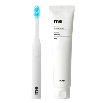 Picture of E:flash Made in Korea ME Set Teeth Whitening Blue LED Toothbrush Set [Original licensed]
