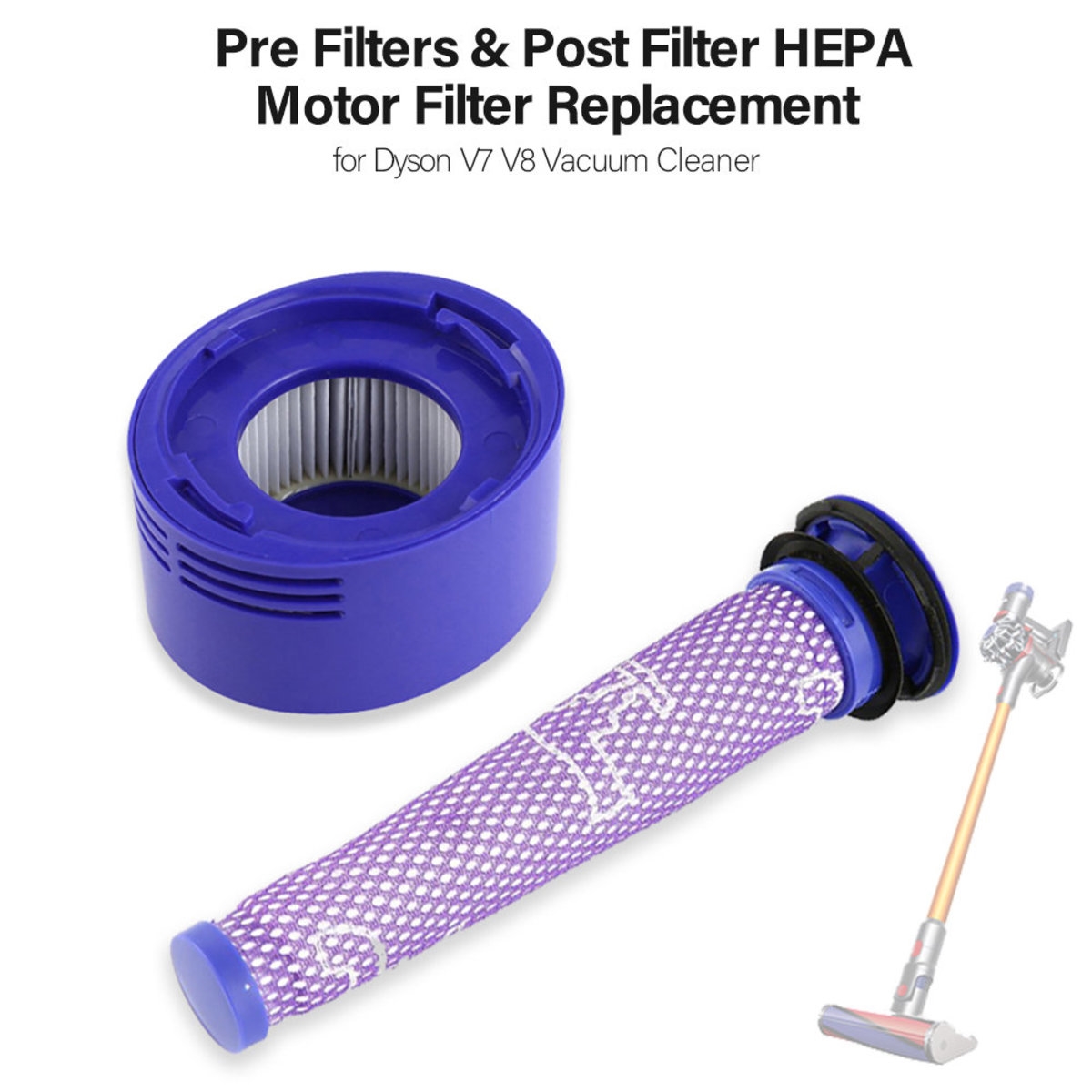 Dyson V7 V8 Animal Absolute Total Clean SV10 SV11 wireless vacuum