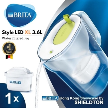 圖片 BRITA Style XL 3.6L Water Filter LED 智型濾水壺 (內附1濾芯) [原廠行貨]