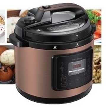 Picture of Thomson 1000W 6L Multifunctional Pressure Cooker TM-DPC06B / TM-DPCP06G Black / Gold