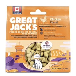 Great Jack's Freeze-Dried Chicken Cat Treats 28g/85g