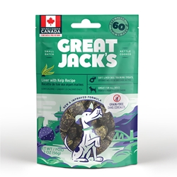 Great Jack's 無穀物海帶拌豬肝肉粒小食 (犬用) 56g