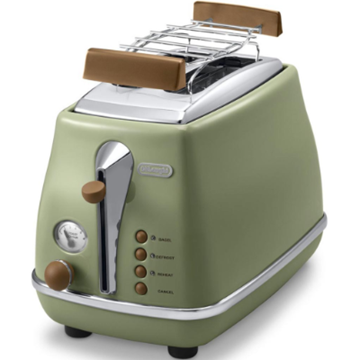 Picture of Delonghi CTOV2103 toaster sky blue green brown