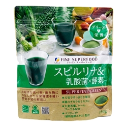 Fine Japan 螺旋藻 x 乳酸菌酵素粉 150克