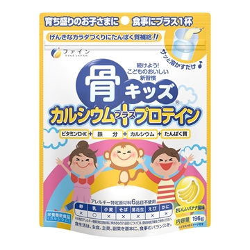 图片 Fine Japan 儿童钙质+蛋白质营养粉(香蕉味) 196克