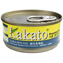 Kakato 鲭花鱼慕丝猫狗罐头 70g