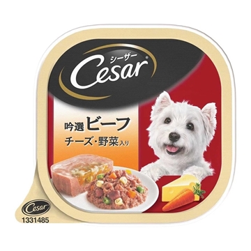 Picture of Cesar Canine Beef with Cheese & Vegetables Dog Canned Food 100g x 24