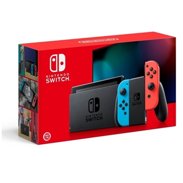 Picture of Nintendo Switch console red and blue