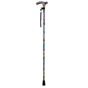 Picture of Aidapt Mini Folding Walking Stick (Blossom / Mosaic)