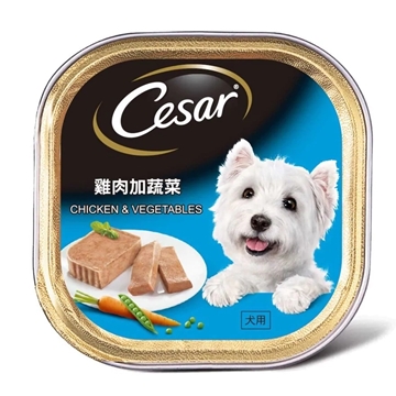 Picture of Cesar Chicken and Vegetables Dog Canned Food 100g x 24