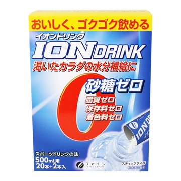 圖片 Fine Japan  優之源® Ion運動電解質補充飲 70.4克(3.2克x22包) (運動飲料味)