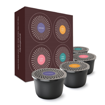 Picture of Moodo Smart Aromatherapy Capsules 4 Pack Aroma Theme Fresh Vibrations Theme