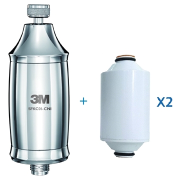 Picture of 3M™ shower filter (1 housing + 2 filter elements) *Free shipping
