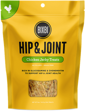 Picture of Bixbi Hip & Joint / Skin & Coat Chicken / Salmon Jerky Treats & Chew For Dogs