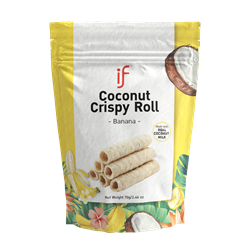 iF Crispy Banana Coconut Roll (24 packs)
