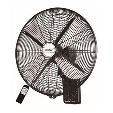 Picture of Imarflex IFW-40MR plain steel 16-inch remote control wall fan