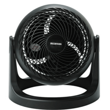 Picture of IRIS OHYAMA HE18 Silent Air Circulation Fan Black