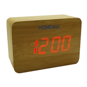 Picture of HOME@dd® LED Wooden Alarm Clock [Licensed Import]