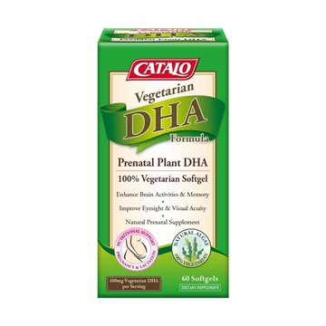 Picture of CATALO Vegetarian DHA Formula 60 Softgels