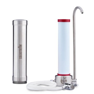 Picture of B&amp;H OCEAN MAX Countertop Stainless Steel Ceramic Water Filter (One Machine, One Core) [Original Licensed]
